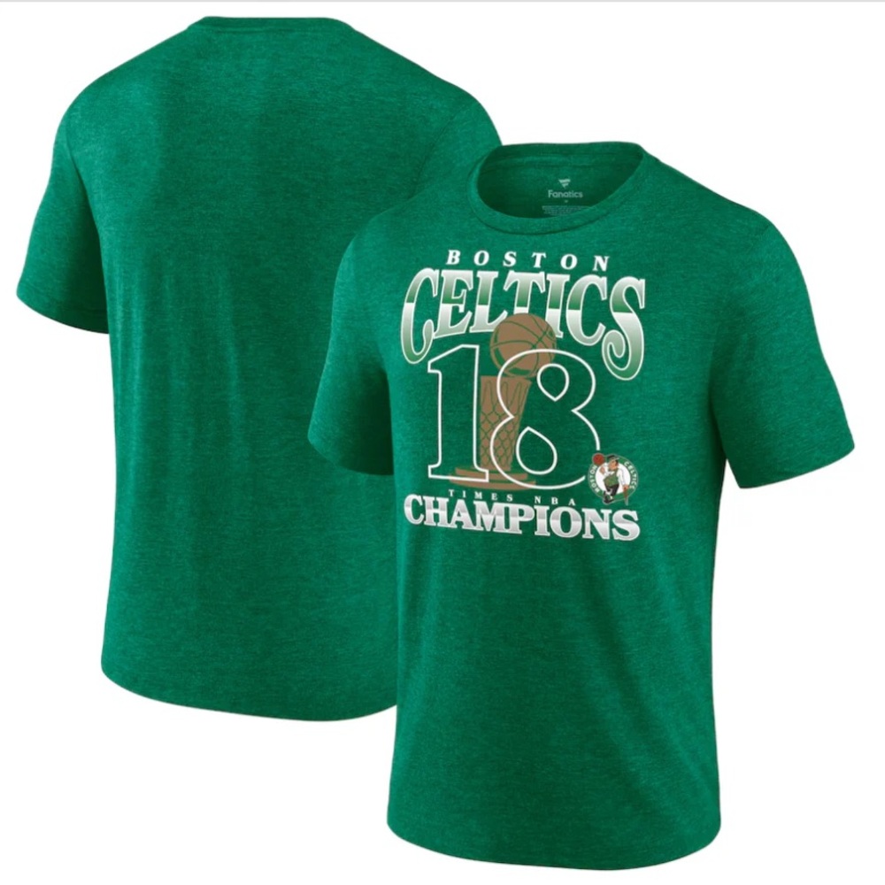 Boston Celtics Green Champions T-Shirt